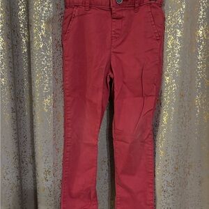 The Children's Place Vibrant Red Casual Pants